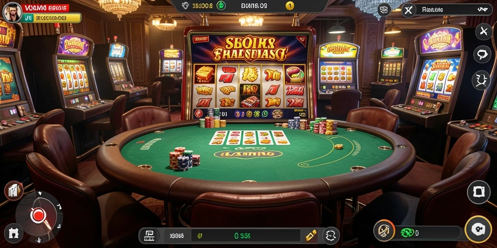 Tangkapan layar dari tantangan seru di game.
