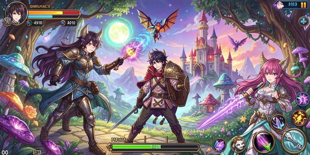 Sistem leveling yang mudah dipahami dan menyenangkan.