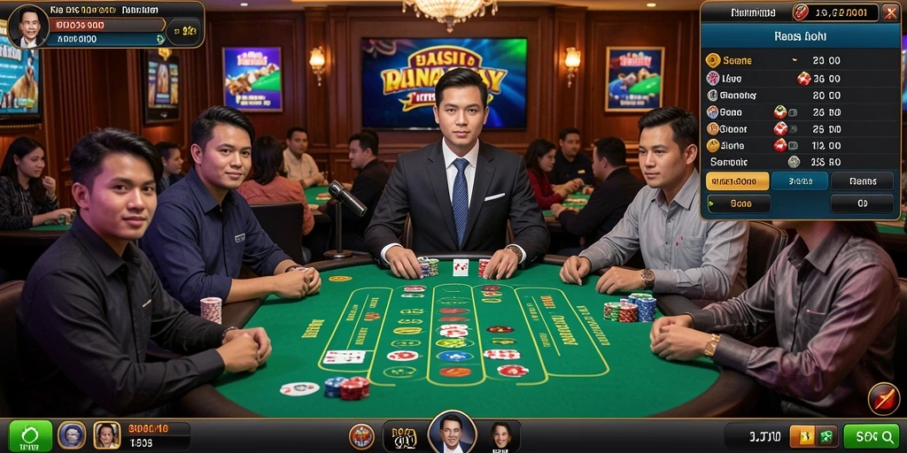 Screenshot memperlihatkan interaksi sosial antara pemain.