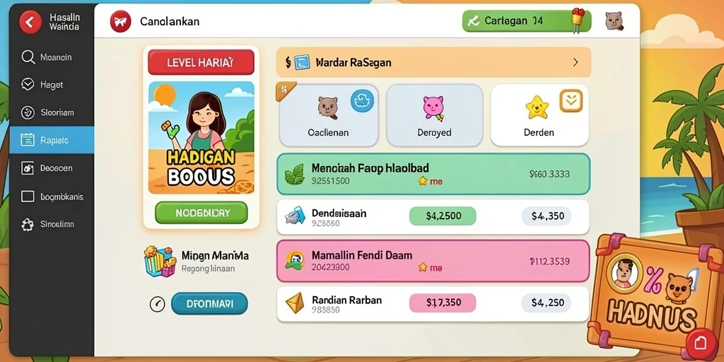 Deskripsi fitur baru dalam pembaruan terbaru 99RP.