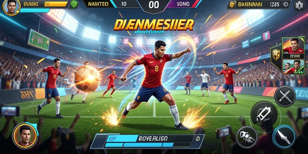 Level permainan yang menantang dan menyenangkan.