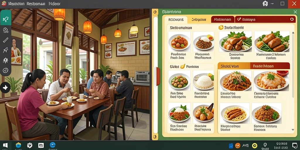 Screenshot menampilkan mode multiplayer dengan pemain lain.