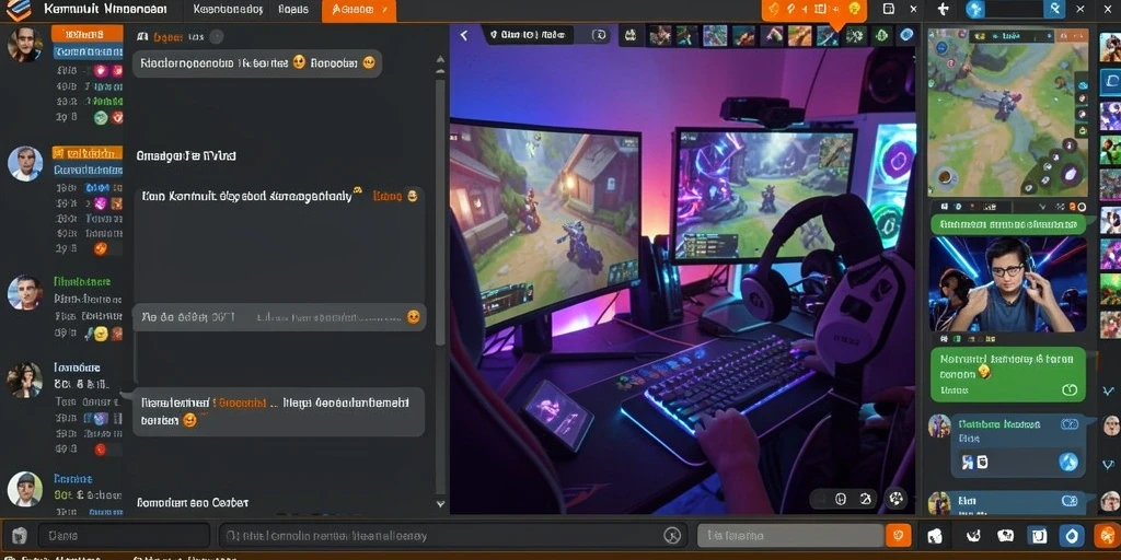 Screenshot saat pertempuran seru melawan musuh.