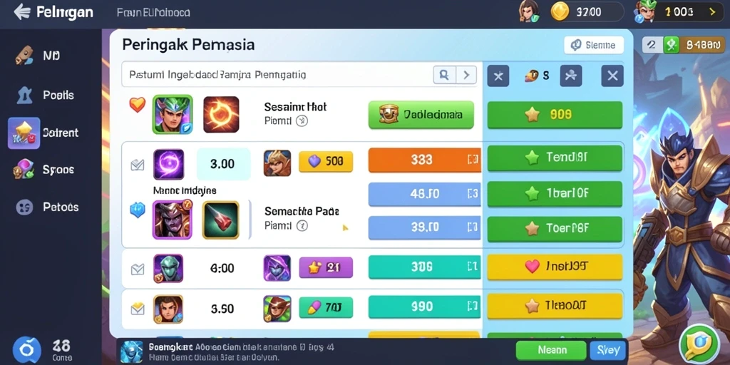 Visual menakjubkan dari dunia digital HO3 yang penuh warna.