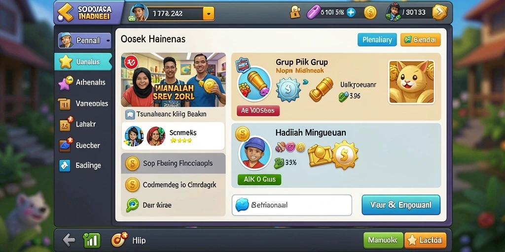 Tangkapan layar menunjukkan level baru yang diluncurkan dalam pembaruan terbaru.