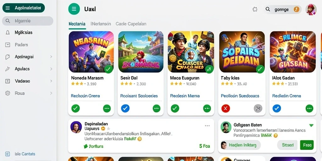 Desain antarmuka pengguna yang intuitif dan mudah dipahami.